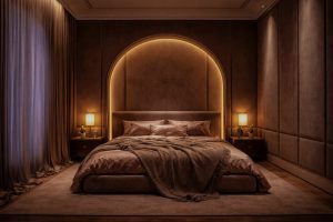 Design interior dormitor matrimonial lux Bucuresti