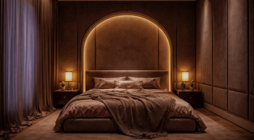 Design interior dormitor matrimonial lux Bucuresti