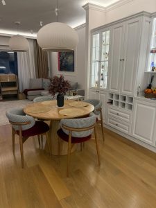 Design interior bucatrie alba Bucuresti proiect SelGrup