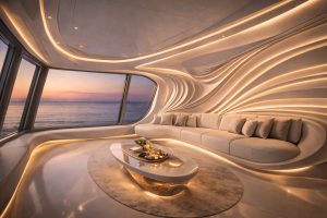 Design interior parametric yacht lux- proiect Sel Design