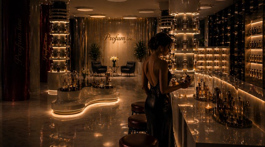 Design interior showroom-bar