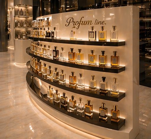Design interior Stand parfumuri